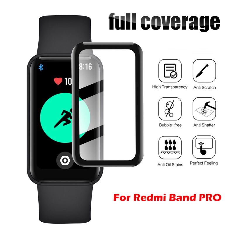 Miếng Dán Bảo Vệ Màn Hình Thông Minh HD Linh Hoạt Chống Thấm Nước / Dầu / Trầy Xước Cho Redmi Band PRO
