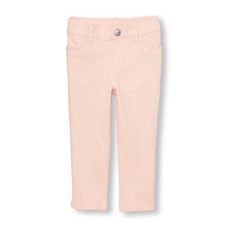 Quần jegging kim tuyến hồng nhạt