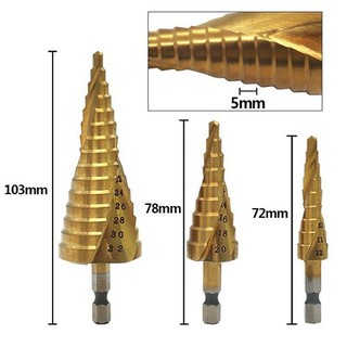 MŨI KHOAN THÁP XOẮN 4-12MM