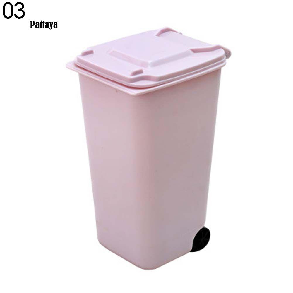Thùng Rác Mini Hình Thùng Rác Sáng Tạo