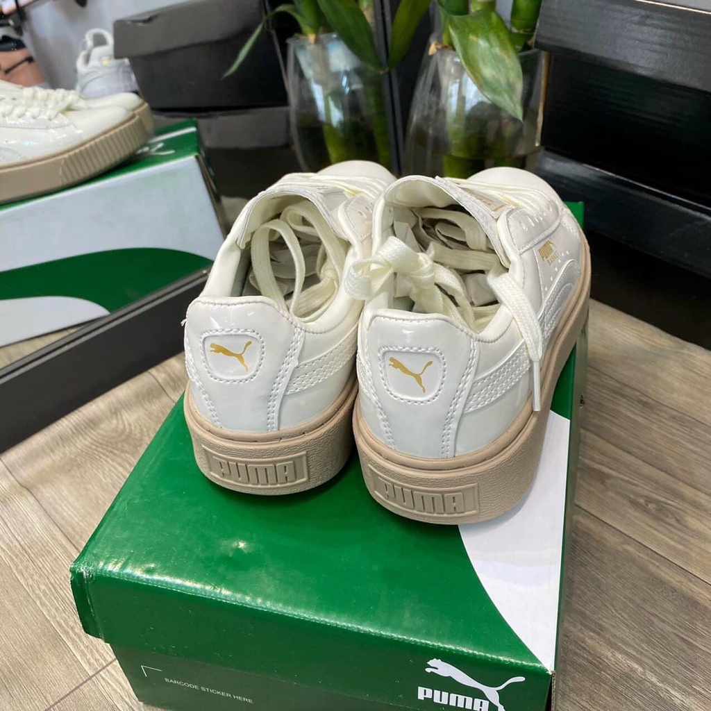 giày puma nữ, 3 màu đế nâu, vạch đen, puma trắng size 36-40 | BigBuy360 - bigbuy360.vn