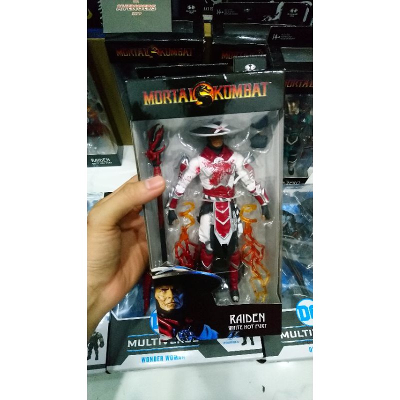 Mô hình McFarlane Raiden White Hot Fury Mortal Kombat