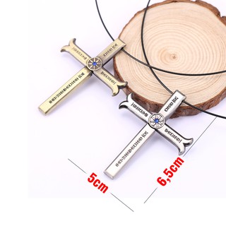 [ 6.5cm Dây chuyền kiếm hình thánh giá Kogatana Mihawk - ONE PIECE - Baystore