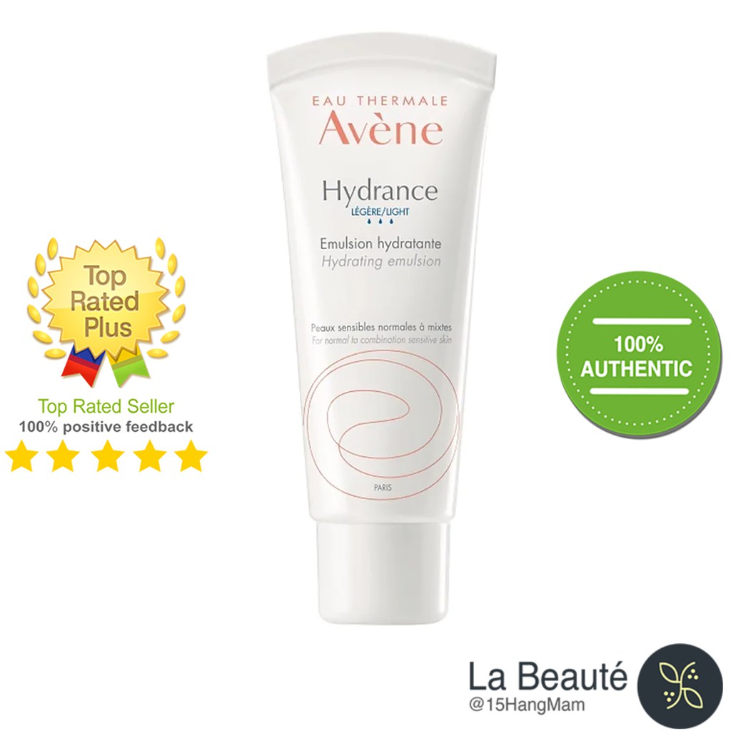 Avène Hydrance Light Hydrating Cream - Kem Dưỡng Ẩm Cho Da Nhạy Cảm Mất Nước Thường Đến Hỗn Hợp 40ml