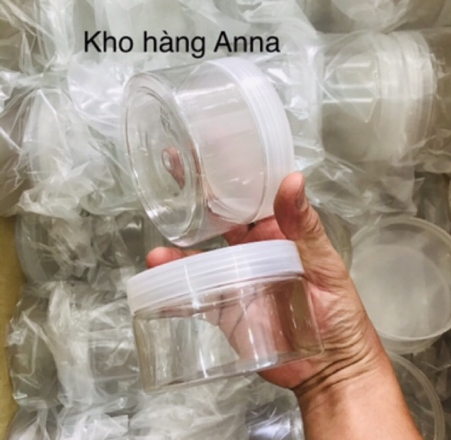 HỦ HẤP DẦU 500GR - HỦ NHỰA LỚN 500GR/ 250gr/ 200gr/ 100gr/ 50gr- HỦ NHỰA TRONG SUỐT, hủ kem, hủ đựng Mỹ phẩm