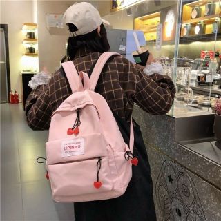 Balo ulzzang Hàn Quốc nhiều khóa dây trái tim