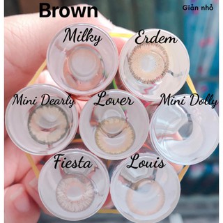 200 mẫu lens NÂU tây có sẵn