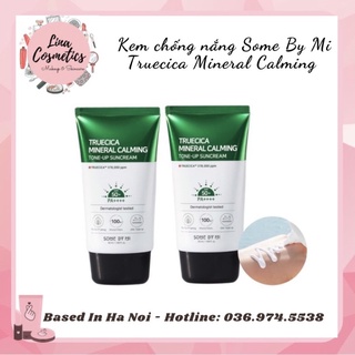 Kem Chống Nắng Some By Mi Truecica Mineral 100 Calming Tone-up Suncream Bản Mới 2021