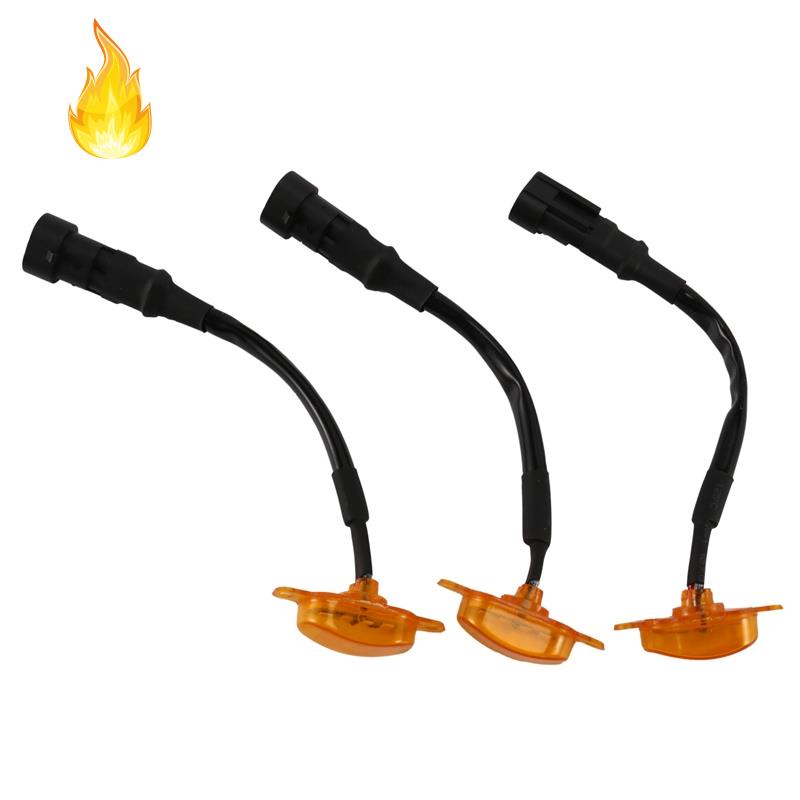 Set 3 đèn LED gắn phía trước xe hơi 2004-2014 &amp; 2014-Up Ford F150/F250 Raptor