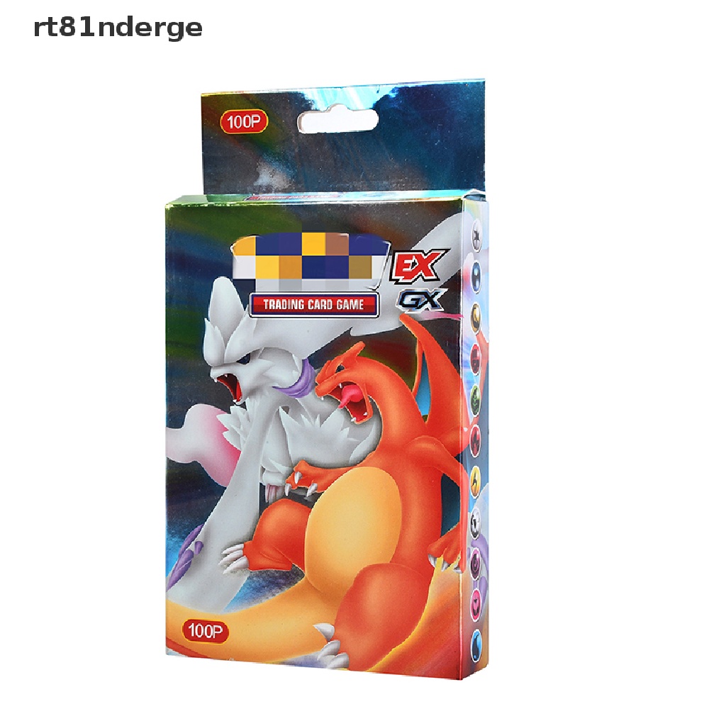 【ge】 100Pcs Pokemon Cards Box Shining V Vmax Card Display Pokemon Playing Game .