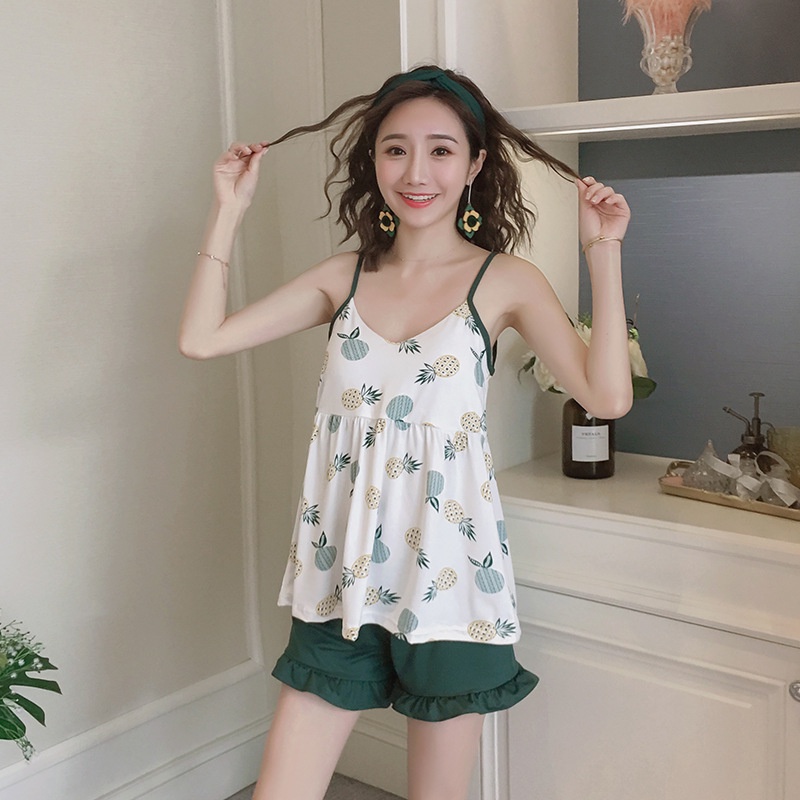 Bộ đồ ngủ, đồ mặc nhà xinh xắn, dễ mặc, mát mẻ mùa hè Vn30