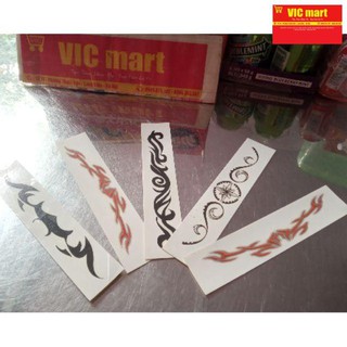 VIC mart_ Hình dán săm tattoo cá tính