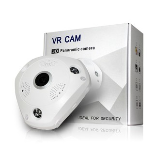 Camera IP VR 360 quan sát ngày đêm toàn cảnh