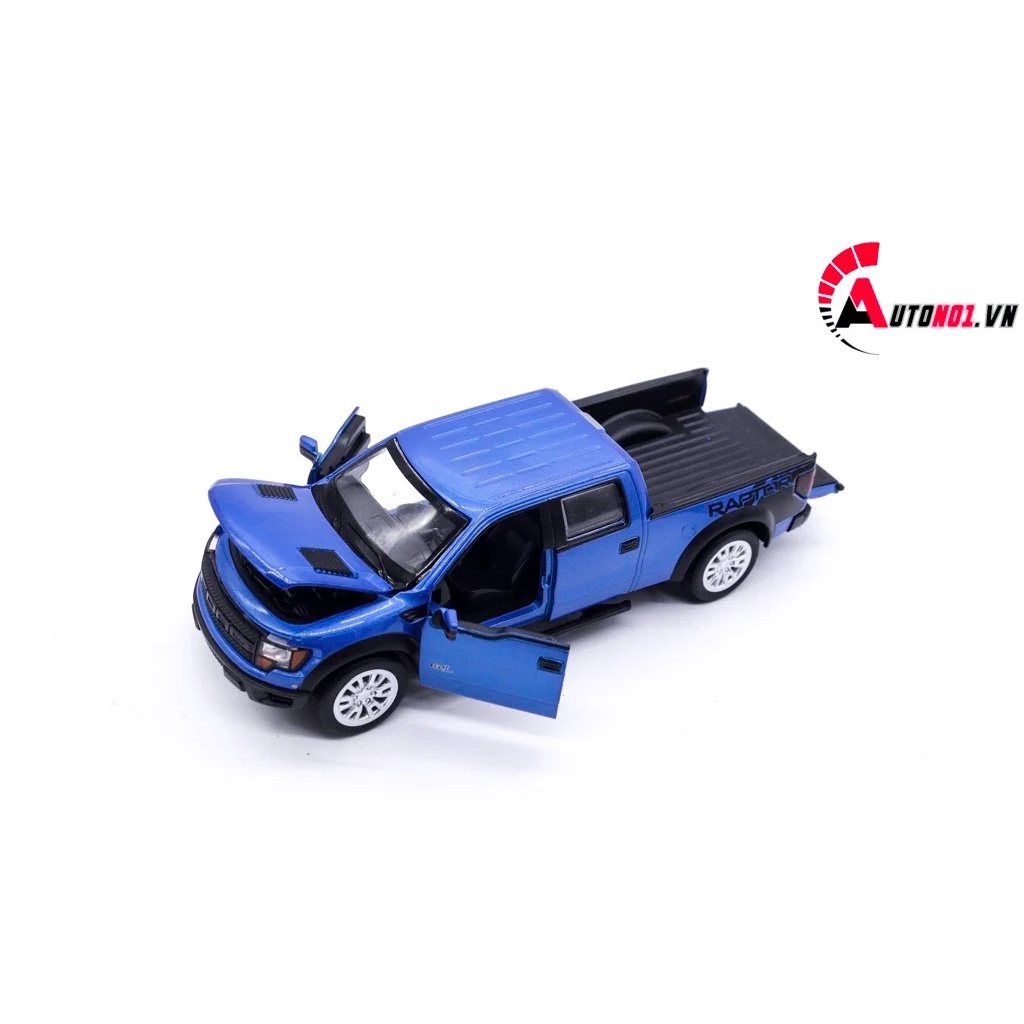 MÔ HÌNH XE FORD F150 RAPTOR BLUE 1:32 MSZ 7753