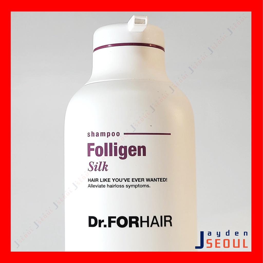 [Dr. ForHair] Shampoo - Folligen Original (chăm sóc tóc rụng) / Phyto Therapy (chăm sóc da đầu nhạy cảm) / Folligen Silk (Chăm sóc da đầu hư tổn và tóc và rụng) / Folligen Anti-Dandruff(500ml / 70ml)