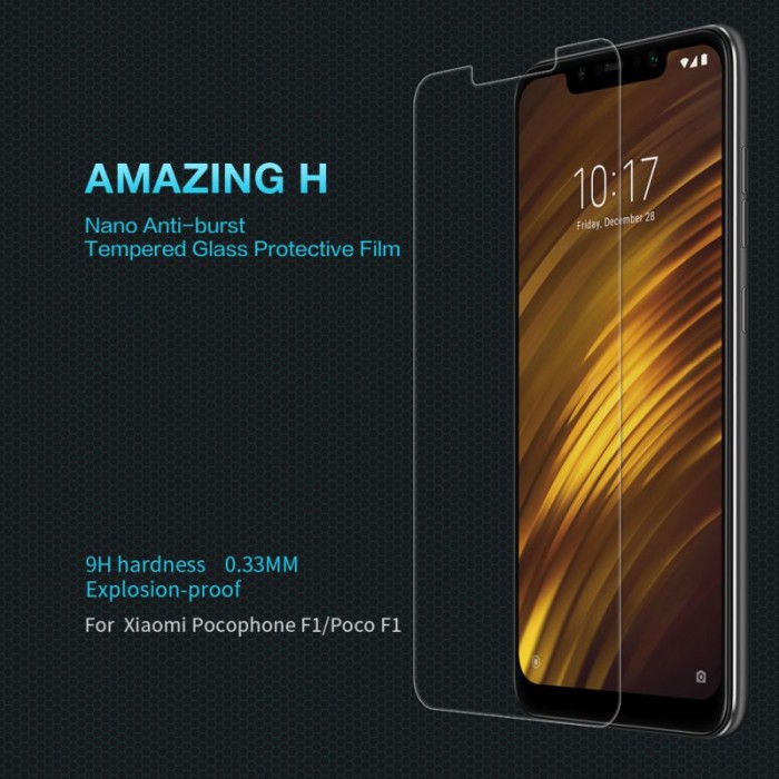 Kính cường lực Xiaomi Pocophone F1 (Trong Suốt)