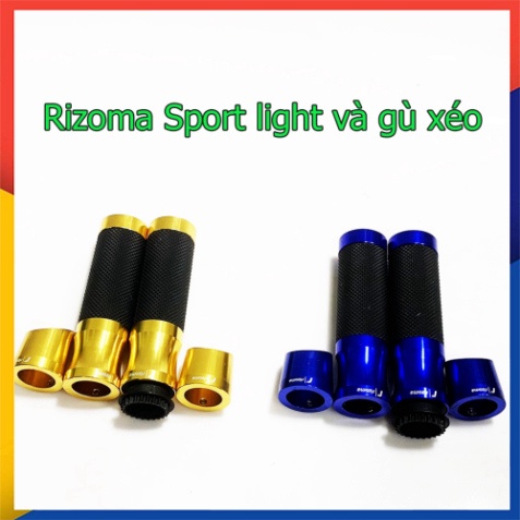 Combo Tay Nắm Rizoma Sport Light và Gù Hàng Cao Cấp Dùng SH Và Exciter ( Ảnh Chụp Thật)