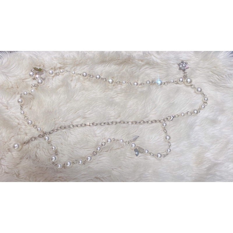 Dây đeo eo ngọc hoa tuyết