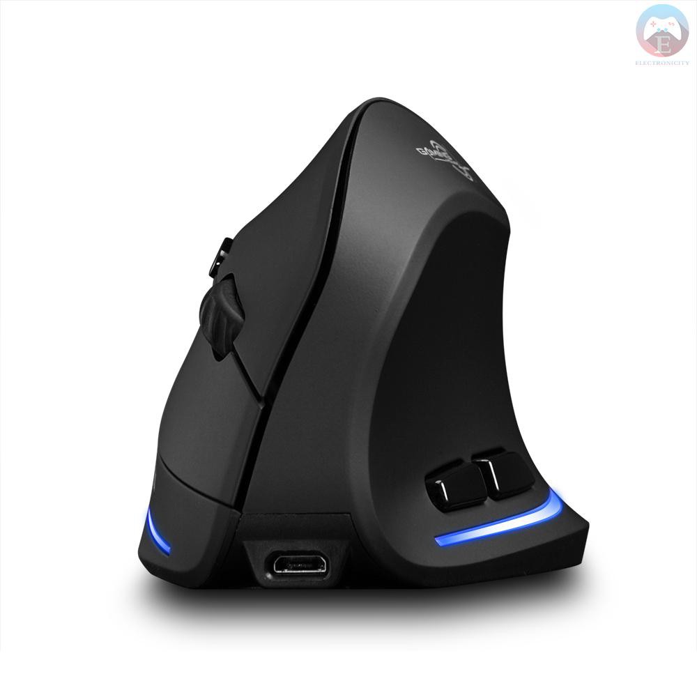 Ê F-35 Mouse Wireless Vertical Mouse Ergonomic Rechargeable 2400 DPI Optional Portable Gaming Mouse for Mac Laptop PC Co