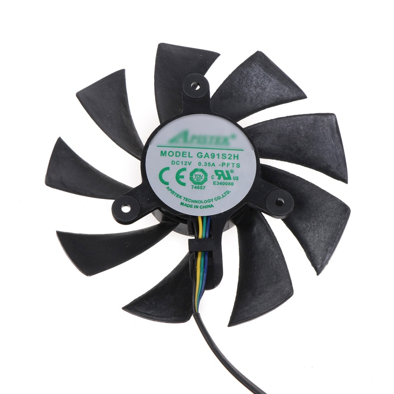 Bộ 2 Quạt 87mm GA92A2H 4Pin Dành Cho Zotac GeForce RTX 2070