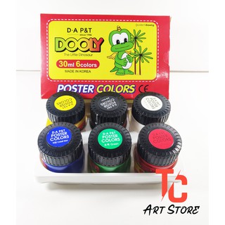 Màu POSTER DOOLY 30ml bán lẻ - Màu nước DOOLY