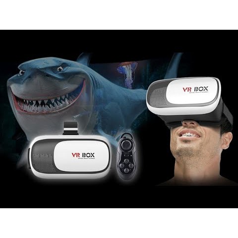 Kính thực tế ảo VR Box thế hệ 2 (Full box Đen phối trắng)