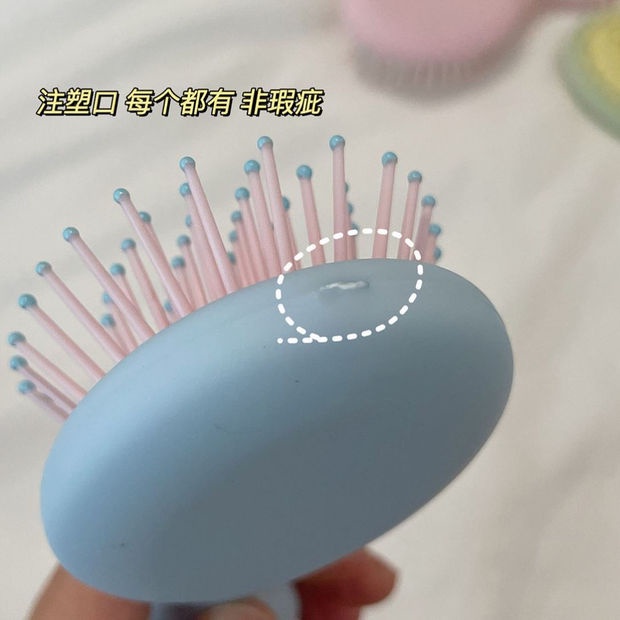 Jiashucheng Lược Chải Tóc Mini Có Túi Khí Mát Xa Da Đầu Tiện Dụng Cho Nữ