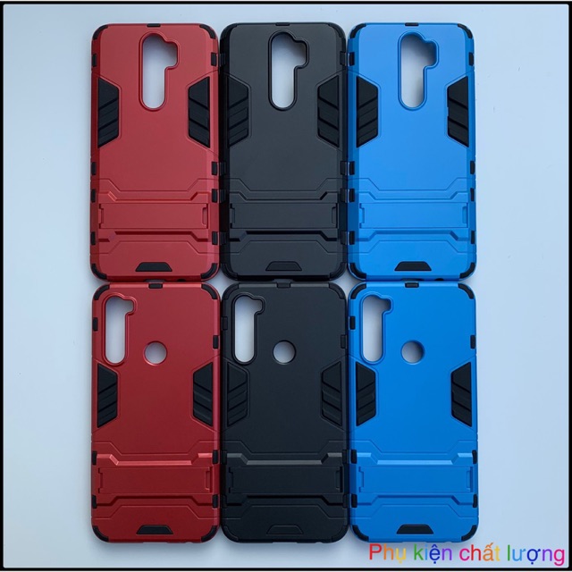 Ốp Lưng IRON MAN Redmi Note 9 / 9s / Redmi Note 8 / Redmi Note 7 / Note 8 Pro Nhựa PC Cứng Viền Dẻo Chống Sốc