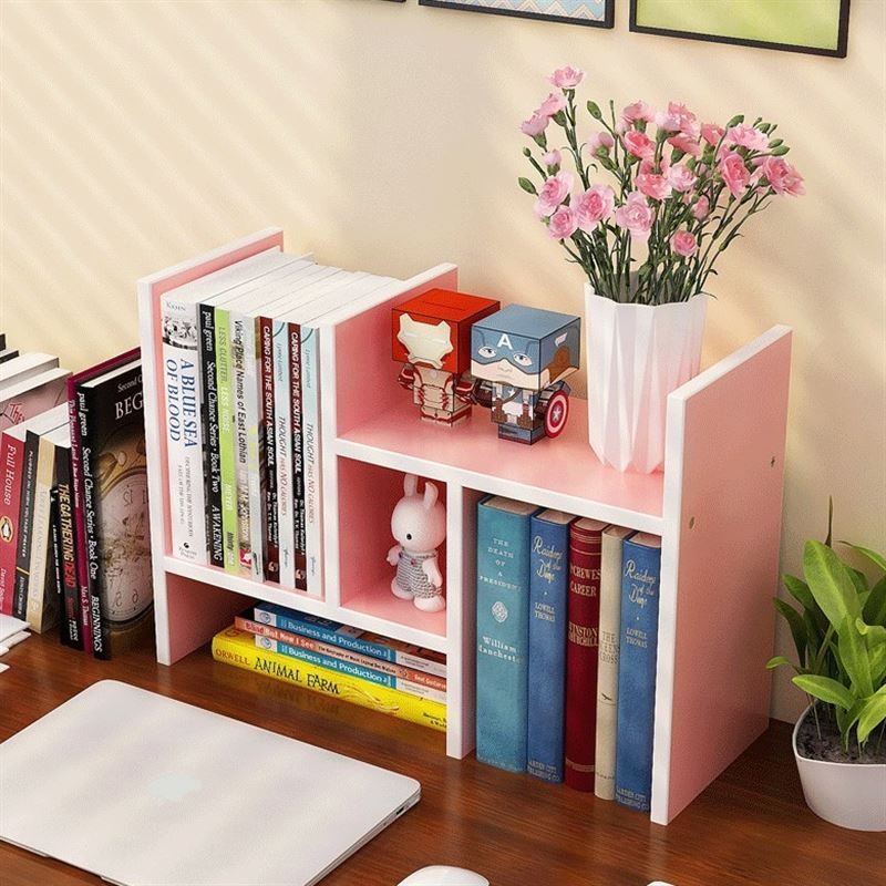 Kệ sách 5 ngăn để bàn bằng MDF phủ melamine chống trầy dễ dàng lắp ráp