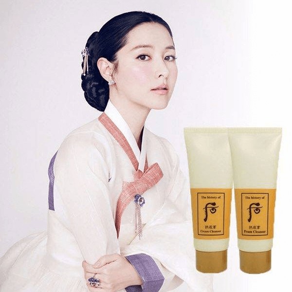 Bộ Sữa Rửa Mặt Và Tẩy Trang Whoo Gongjinhyang Special Gift Kit 2sp Làm Sạch Nhẹ Nhàng Cho Da Khỏe Mạnh