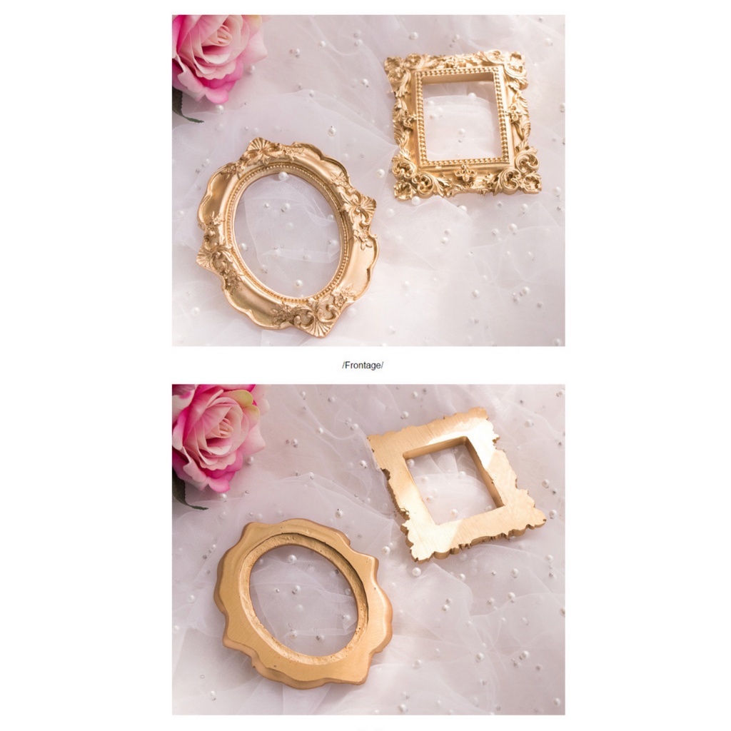 Khung ảnh trang trí vintage, khung tranh decor, phụ kiện chụp ảnh phong cách cổ điển