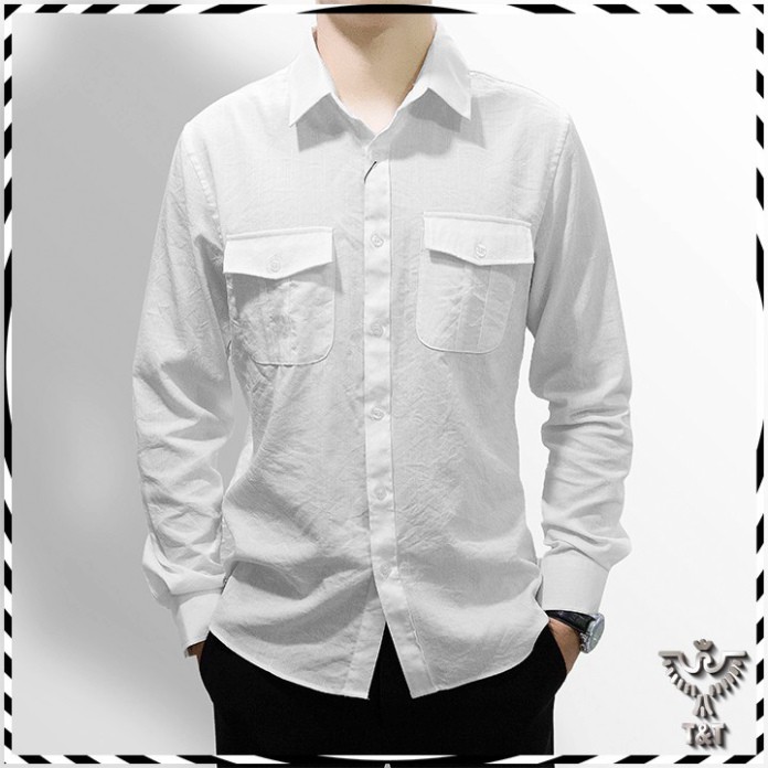 Áo sơ mi nam chất đũi xước phong cách trẻ trung đẹp | BigBuy360 - bigbuy360.vn