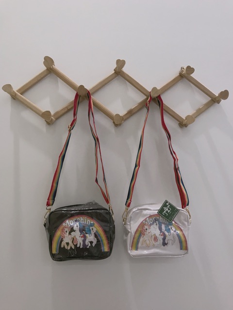 Túi đeo chéo unicorn cầu vồng(có sẵn)