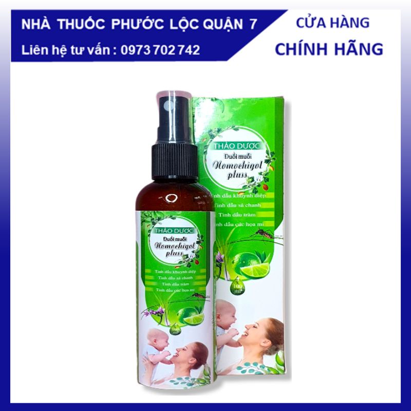 Xịt chống muỗi - dùng được cho bé. Xịt xua đuổi muỗi - tinh dầu sả chanh.