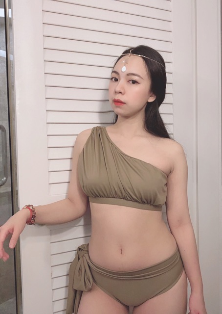 Bikini nữ hoàng(Màu nâu trà) - Ảnh thật chủ shop chụp mẫu | BigBuy360 - bigbuy360.vn