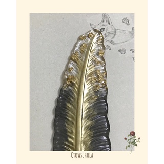 CTOWS-Kẹp sách feather (Chat để custom)