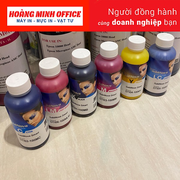 Bộ Mực Màu Nước INKTEC | Máy in Epso.n T50/T60/L120/L310/L360 R1430/R1390/L1300/L1800,.... ( 100ml )