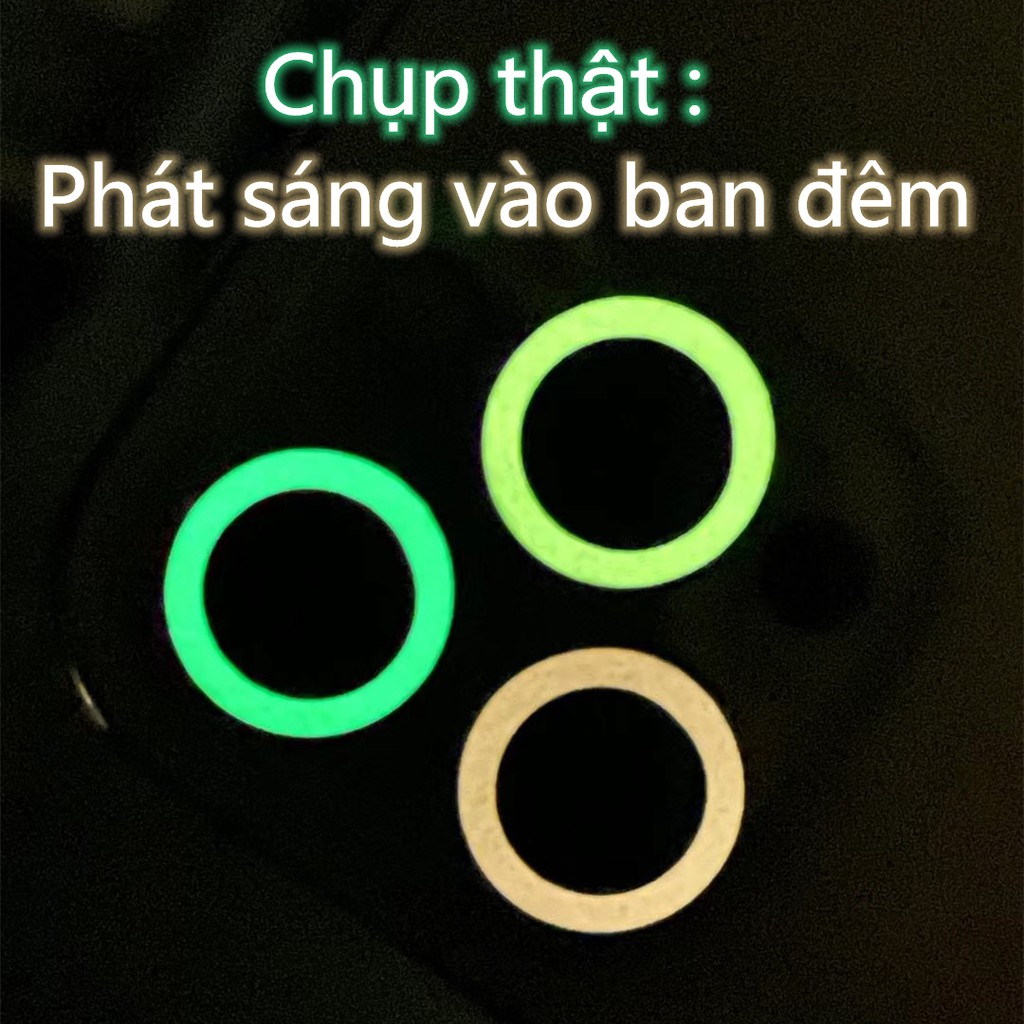 Kính Cường Lực Bảo Vệ Camera Mạnh Mẽ Màu Dạ Quang Dành Cho Iphone 12 Pro Max 11 Pro Max 12 Mini