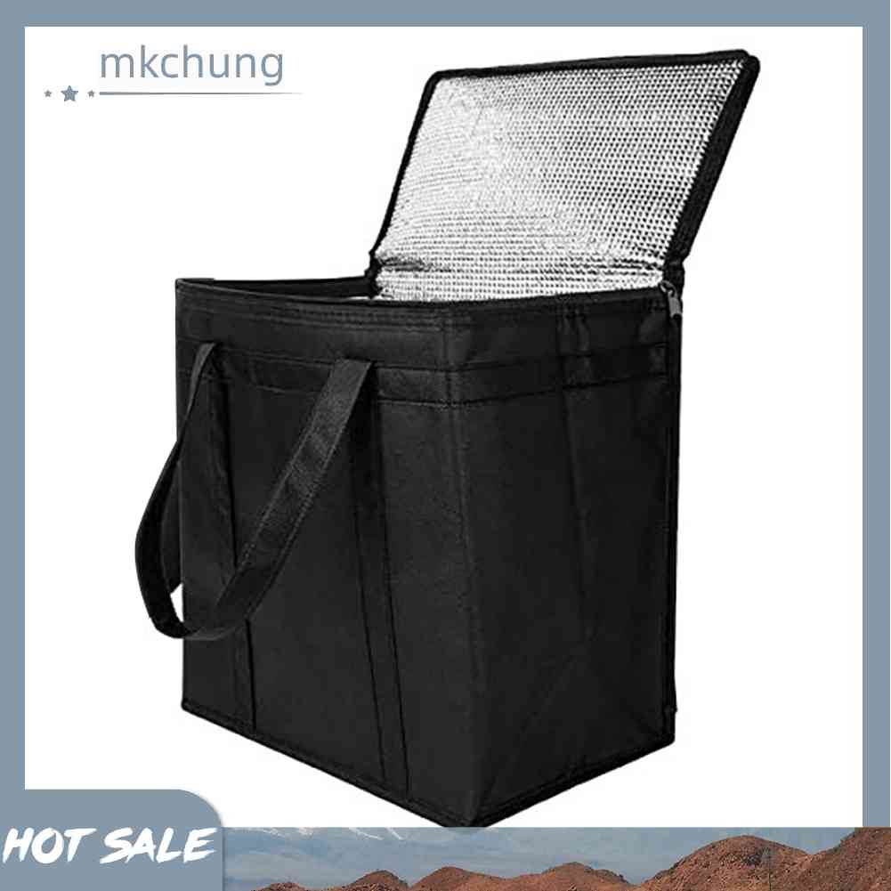 Túi Tote Cách Nhiệt Đựng Đồ Ăn Cắm Trại Dã Ngoại Tiện Dụng