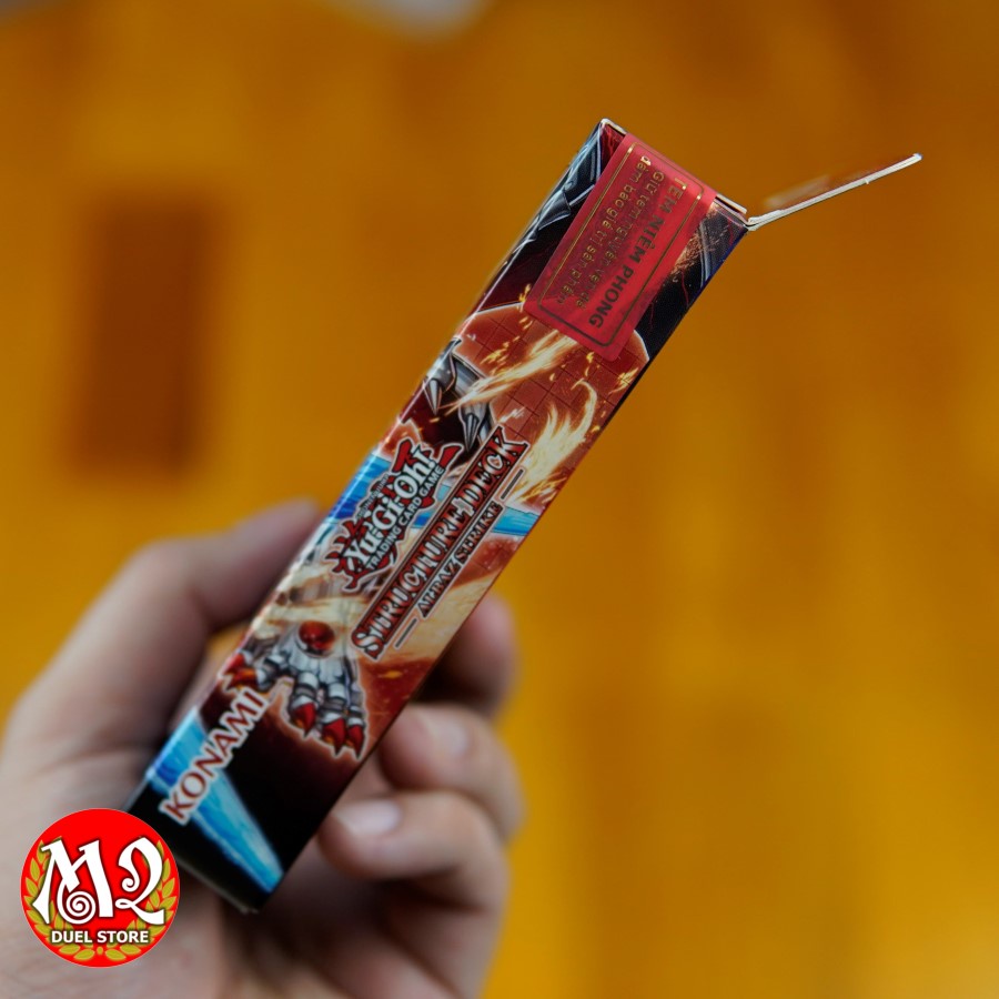 Hộp thẻ bài Yugioh Structure Deck Albaz Strike - Nhập khẩu từ Anh Quốc UK