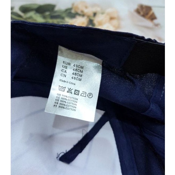 Mũ lưỡi trai xuất dư cho bé HM