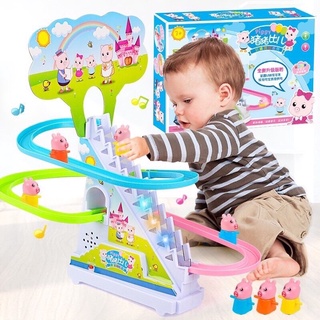 Đồ chơi heo leo cầu thang cực đáng yêu, thú vị, am thanh vui nhộn, đèn nhấp nháy siêu đẹp