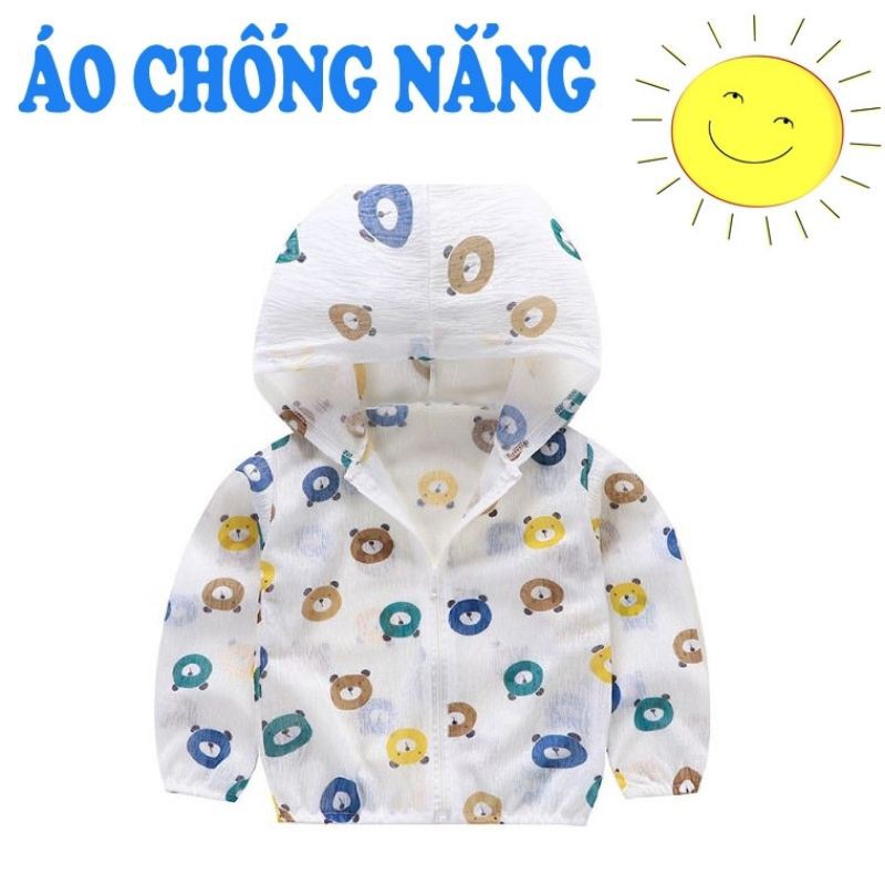 ( BEYE 082 ) ÁO CHỐNG NẮNG CHO BÉ TRAI GÁI 7-18KG