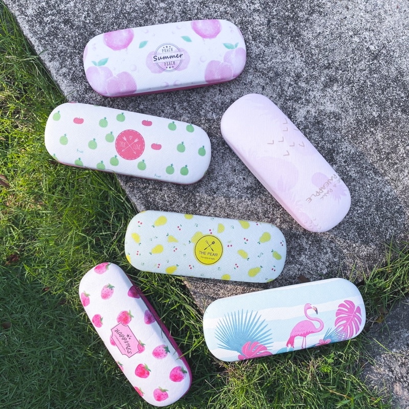 Hộp đựng gọng măt  kính size vừa - Hoạ Tiết dễ thương