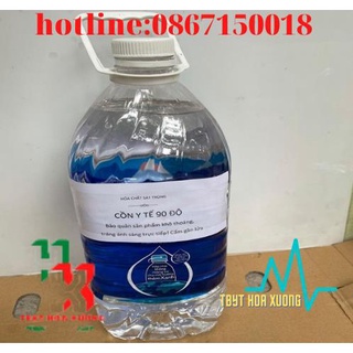 Cồn 70 Độ, 90 Độ - Cồn Y Tế Sát Khuẩn Can 5 Lít