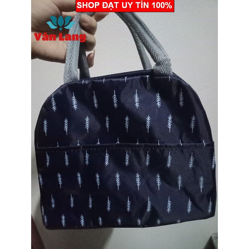 Túi Giữ nhiệt đựng cơm đồ ăn - giao màu ngẫu nhiên