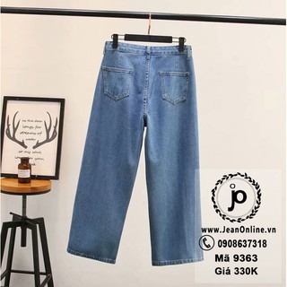 Bigsize Nữ - Jean Ống Rộng (MS: 9363)
