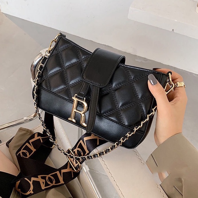 Túi xách nữ đeo chéo đeo vai đẹp da mềm khóa RR ✨ Túi xinh mint store ✨ PK 401