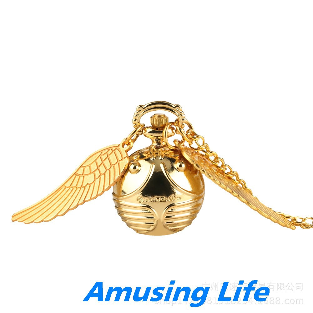 Quartz Pocket Watch Mới Harry Potter Trái Snitch Bóng Lớn Cánh Retro Thạch Anh Nhỏ Đồng Hồ Bỏ Túi Nhà Sản Xuất Bán Buôn | BigBuy360 - bigbuy360.vn