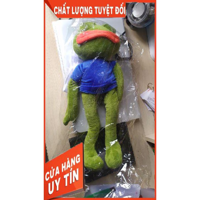 Ếch xanh pepe khuôn mặt biểu cảm - Hàng độc lạ Pepe Frog NoBrandFabric